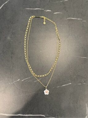 Kendra Scott Layered Flower Necklace